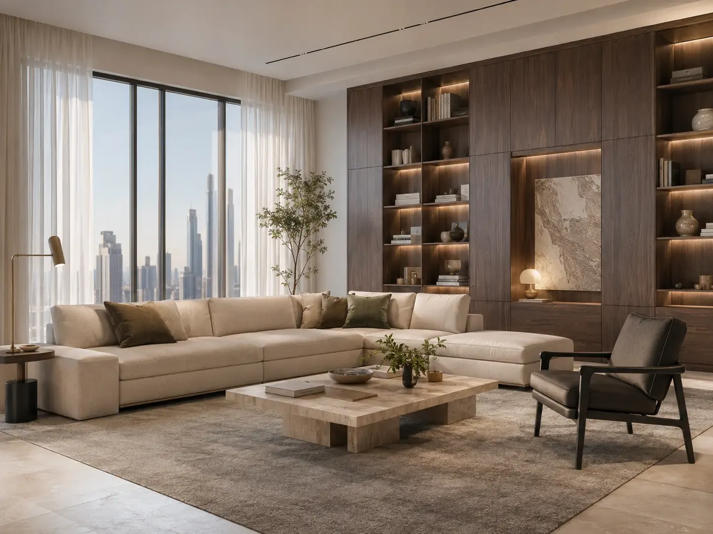Conceptual residential living room used as a visual placeholder for a future verified project